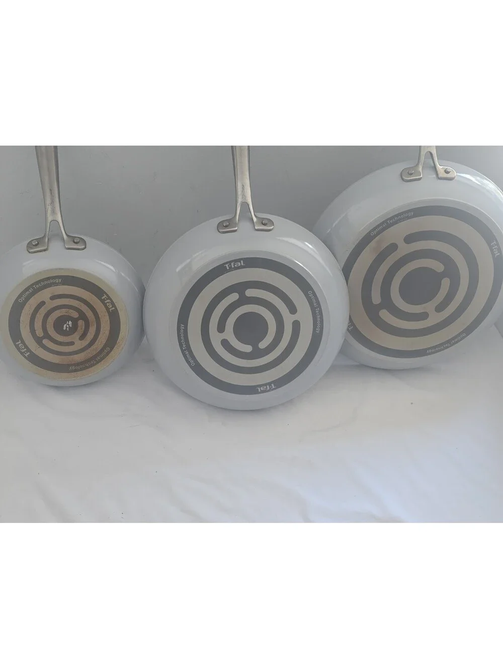 T-fal 3-Piece Frying Pan Skillet Set – Induction Compatible Stainless Steel Hand